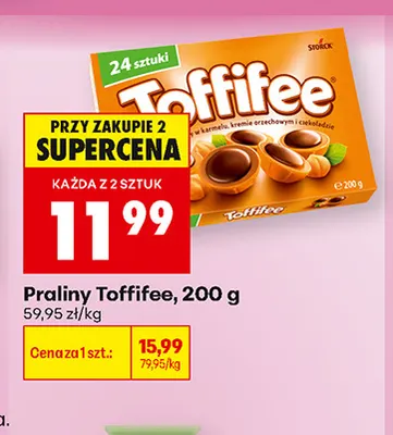 Praliny Toffifee promocja w Biedronka