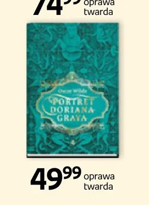 Książka Portret Doriana Graya oprawa twarda promocja w Empik