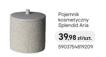 Pojemnik kosmetyczny Splendid Aria promocja w Castorama