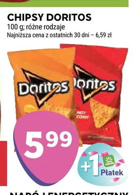 Chipsy Doritos promocja w Stokrotka