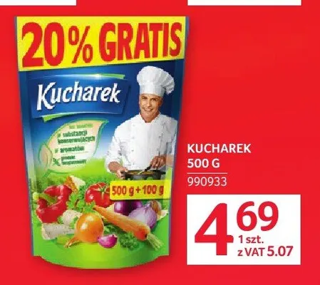 Kucharek promocja w Selgros