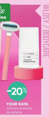 Produkty do golenia Your Kaya promocja w Super-Pharm
