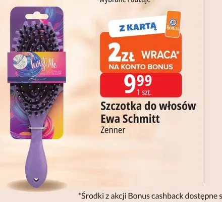 Szczotka do włosów Ewa Schmitt promocja w Leclerc