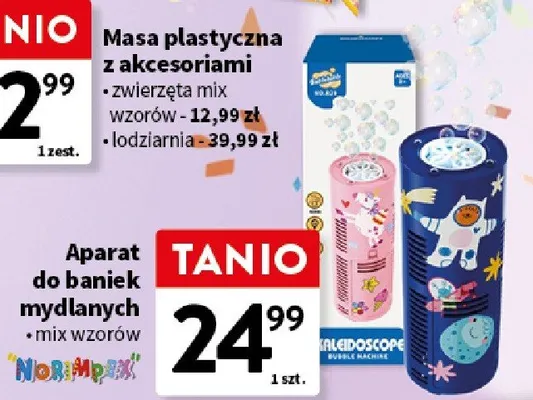 Aparat do baniek mydlanych Norimpex promocja w Intermarche