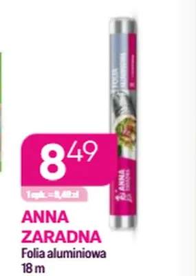 Folia aluminiowa Anna Zaradna promocja w Drogerie Koliber