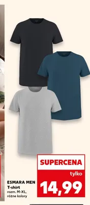 T-shirt męski Esmara Men promocja w Kaufland