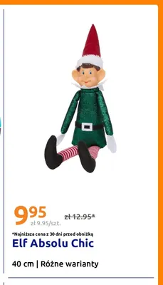 Elf Absolu Chic 40 cm promocja w Action
