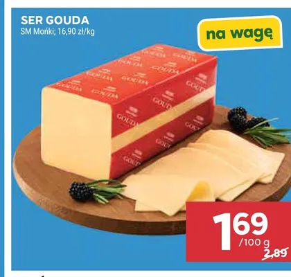 Ser Gouda SM Mońki promocja w Stokrotka
