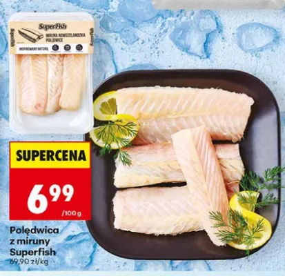Polędwica z miruny Superfish promocja w Biedronka