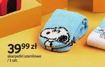 Skarpetki szenilowe Snoopy promocja w Empik