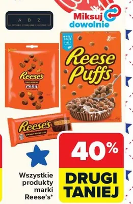 Wszystkie produkty marki Reese's promocja w Carrefour Market