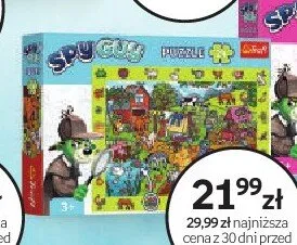Puzzle Trefl Spy Guy promocja w Empik