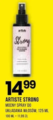 Spray mocny Strong utrwalający włosy promocja w Drogerie Natura