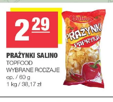 Prażynki Salino promocja w SPAR