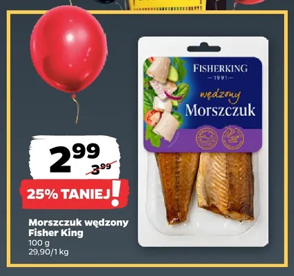 Morszczuk wędzony Fisher King promocja w Netto