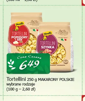 Tortellini Novelle promocja w CEZAR Delikatesy