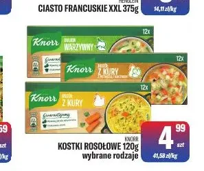 Kostki rosołowe Knorr promocja w Tomi Markt