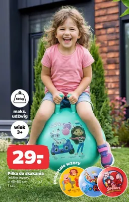 Piłka do skakania promocja w Netto