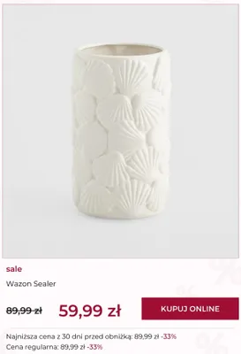Wazon Sealer home&you promocja w home&you