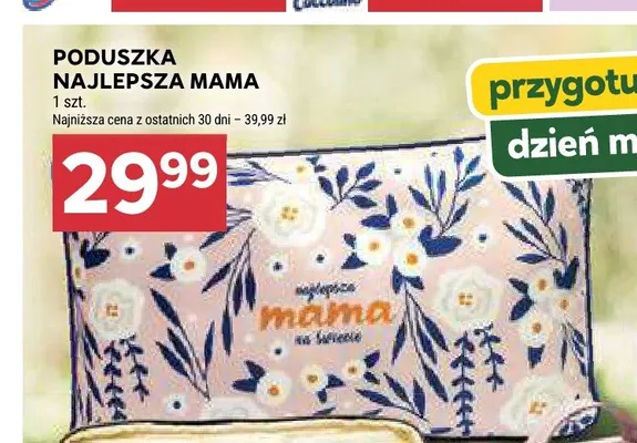 Poduszka Najlepsza Mama promocja w Stokrotka