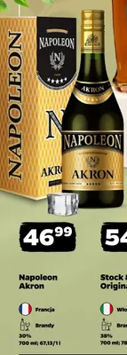 Brandy Napoleon Akron promocja w Netto