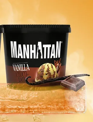 Lody Manhattan vanilla chocolate promocja w Biedronka