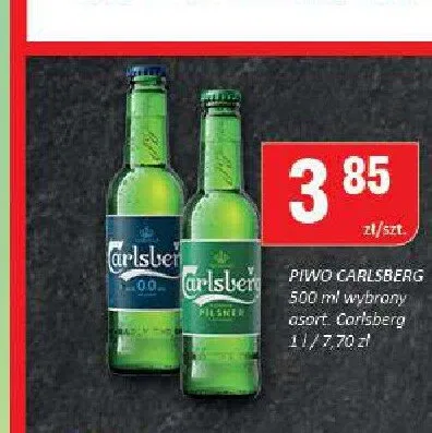 Piwo Carlsberg promocja w Chorten
