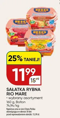 Sałatka rybna promocja w Chata Polska