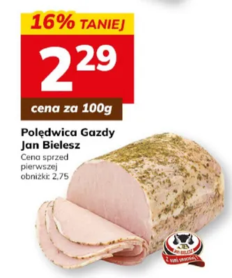 Polędwica Gazdy promocja w Hitpol
