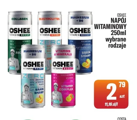 Napój witaminowy Oshee promocja w Tomi Markt