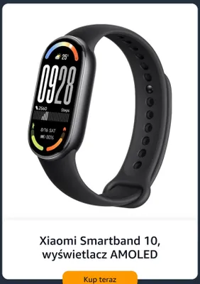 Smartband Xiaomi Smartband 10 promocja w Amazon