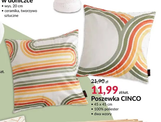 Poszewka CINCO promocja w Salony Agata