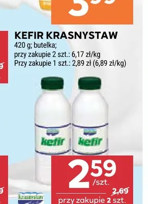 Kefir Krasnystaw promocja w Stokrotka