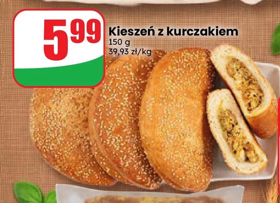 Kieszeń z kurczakiem promocja w Dino