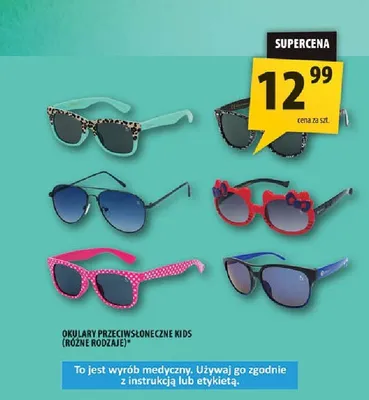 Okulary przeciwsłoneczne Kids promocja w Arhelan