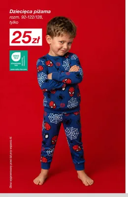 Piżama dziecięca spider-man promocja w KiK