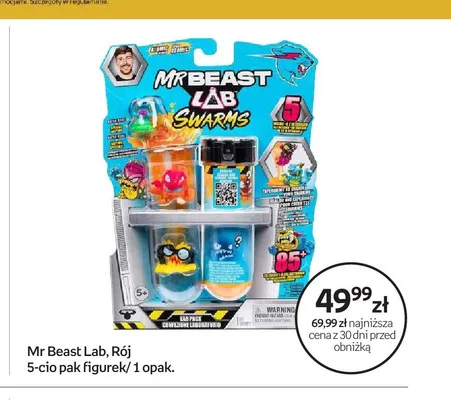 Figurki Mr Beast Lab Rój 5-pak promocja w Empik