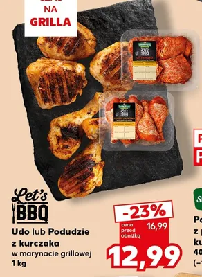 Udo z kurczaka w marynacie grillowej Let's BBQ promocja w Kaufland