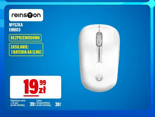 Myszka EMB03 Reinston promocja w RTV EURO AGD