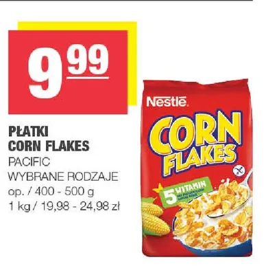 Płatki Corn Flakes Nestlé promocja w SPAR
