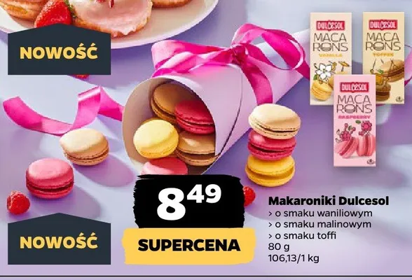 Makaroniki Dulcesol promocja w Netto