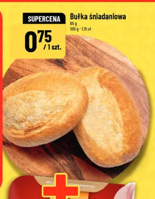 Bułka śniadaniowa promocja w POLOmarket