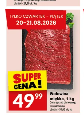 Wołowina miękka promocja w Twój Market