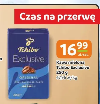Kawa mielona Tchibo Exclusive promocja w Społem Częstochowa
