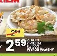 Pierogi z mięsem Wyrób Własny promocja w Wafelek
