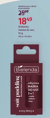 Maska do ust Bielenda promocja w Rossmann