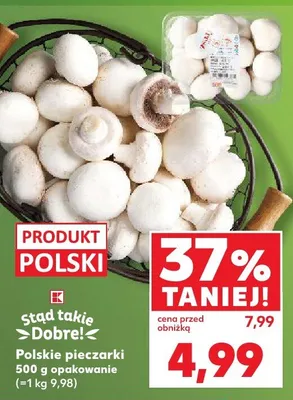 Pieczarki polskie Stąd Takie Dobre promocja w Kaufland