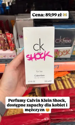Woda toaletowa Calvin klein one promocja w Biedronka