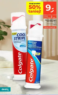 Pasta do zębów Colgate Maximum Cavity Protection promocja w Dealz
