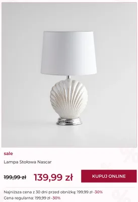 Lampa stołowa home&you Nascar promocja w home&you